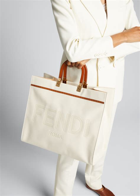 fendi mini sunshine shopper bag|fendi large sunshine tote bag.